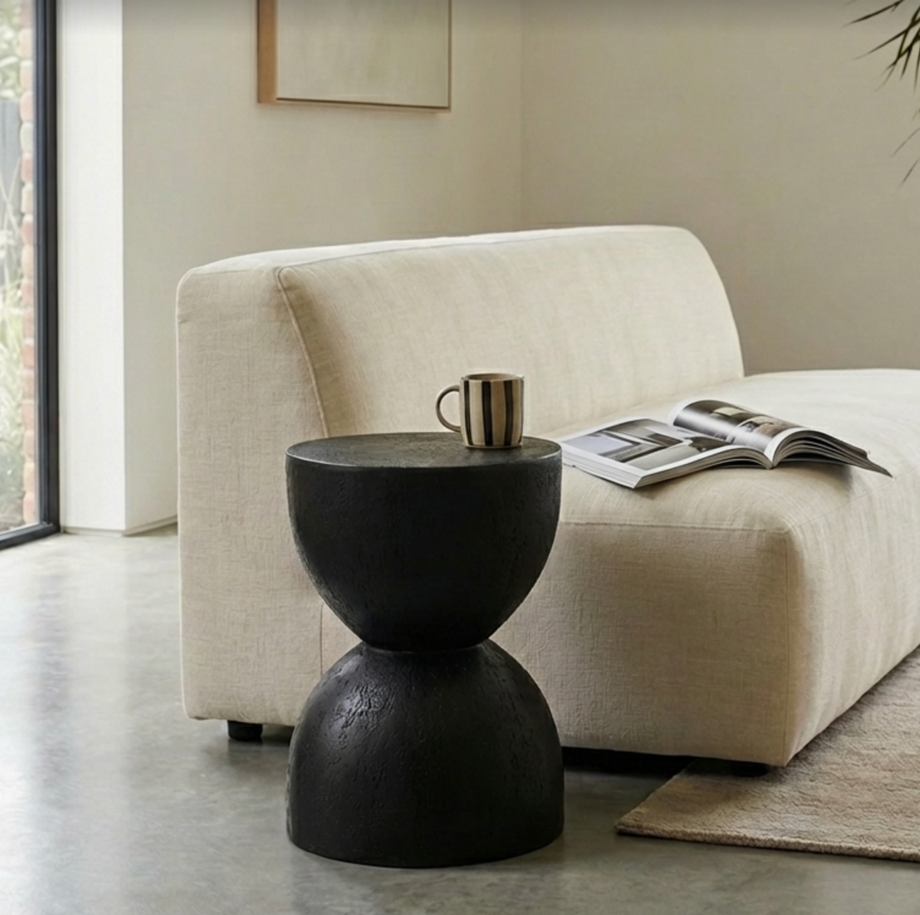 Belina Side Table - Black