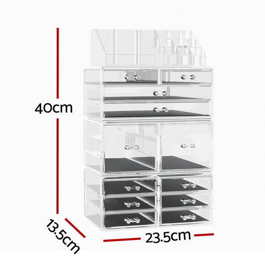 Acrylic Makeup Case / Cosmetic Organizer