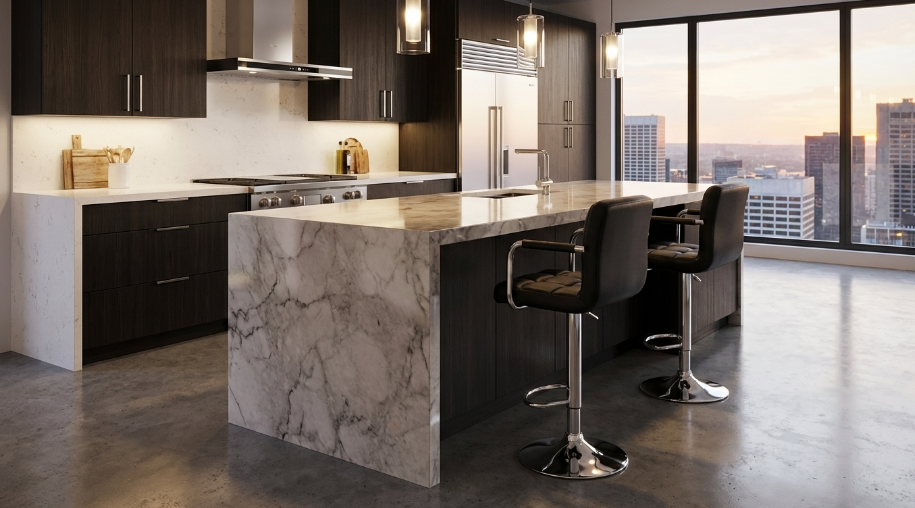 Classic Handle Bar Stool - Black - Set of Two – modern bar stool by Interior Ave