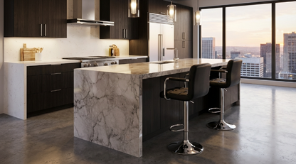 Classic Handle Bar Stool - Black - Set of Two – modern bar stool by Interior Ave