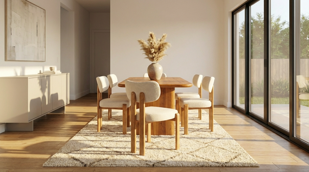 Cali Fabric Dining Chair | Designer Dining Chair by Interior Ave