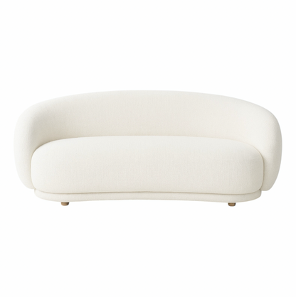 Capri 3 Seater Sofa - Ivory - modern Sofa by Interior Ave