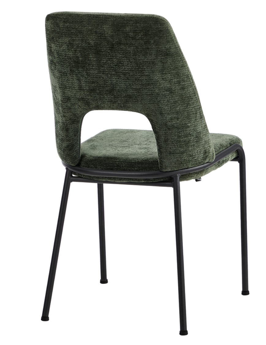 Emerald Dining Chair - Olive Green - Set of Two