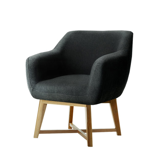 SAX ACCENT CHAIR - CHARCOAL