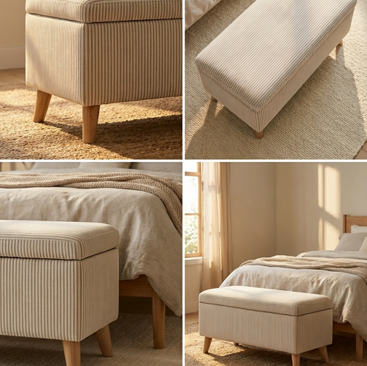 Florence Storage Bench Ottoman