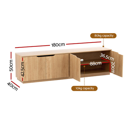 Edina Storage Cabinet 180cm