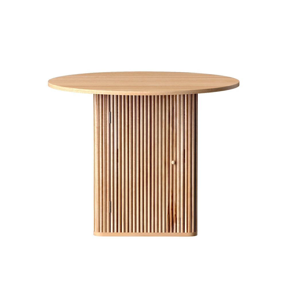 Rene Dining Table - Natural - 100cm - premium furniture by Interior Ave