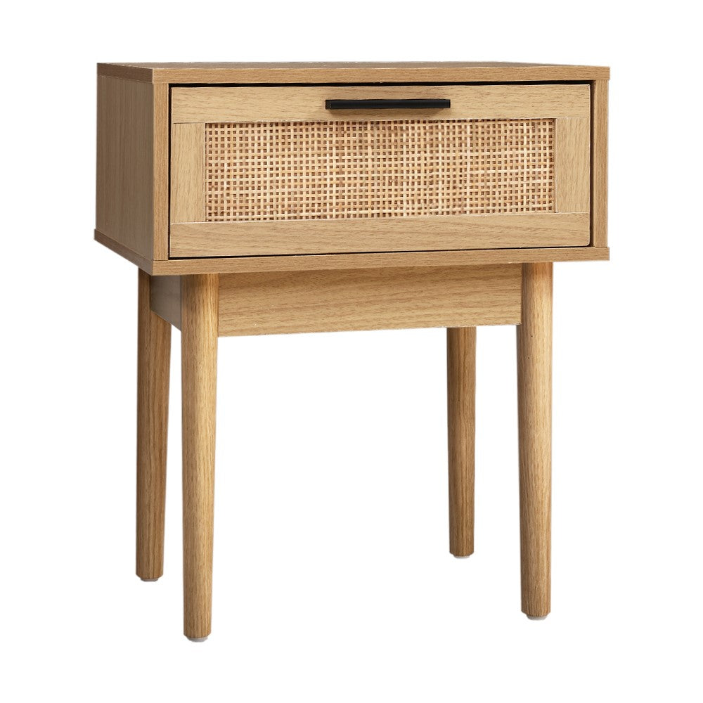 RATTAN BEDSIDE