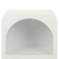 MELODY ARCHED BEDSIDE - WHITE