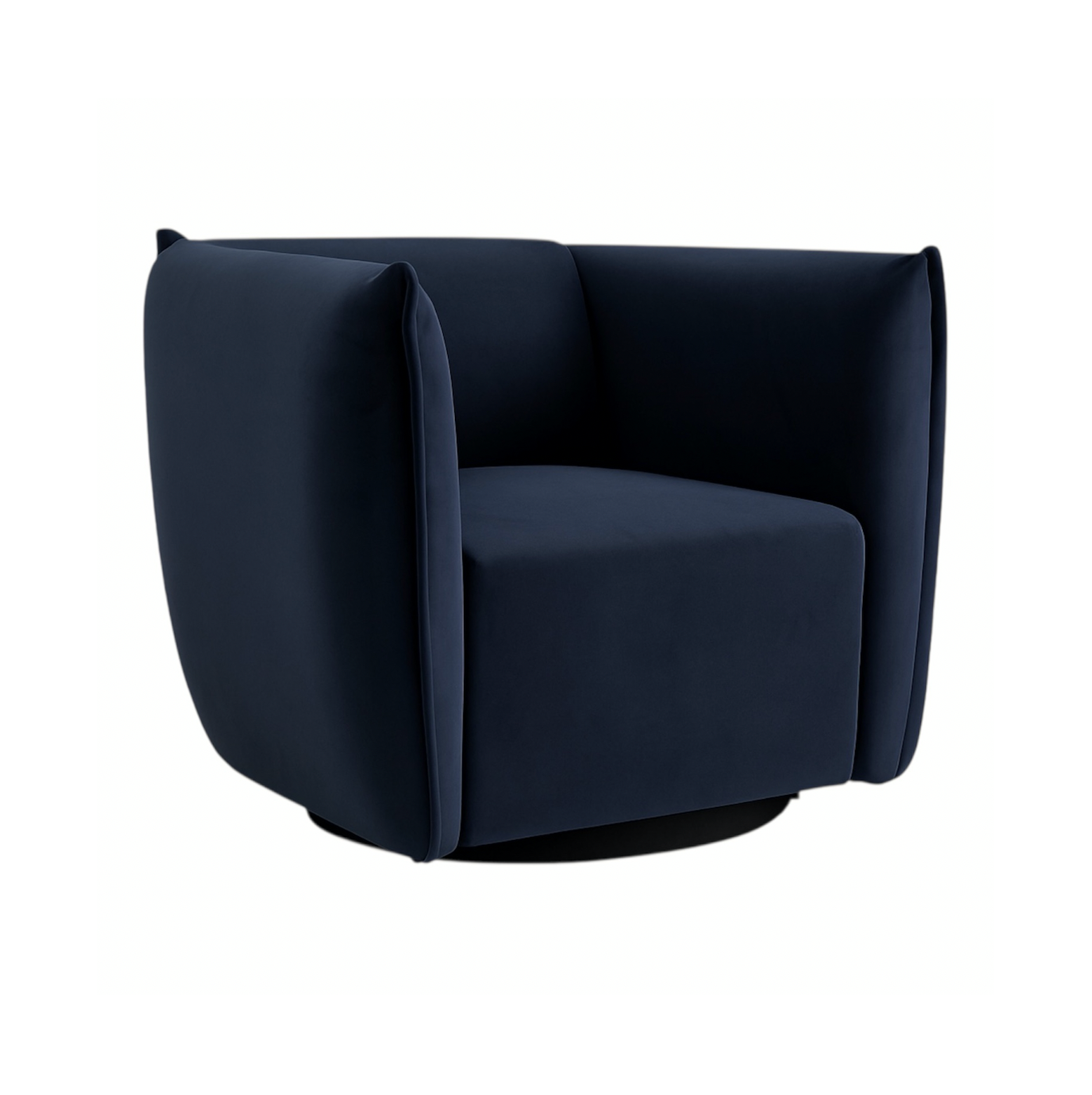 Havana Velvet Accent Chair - Indigo | Statement Armchair by Interior Ave