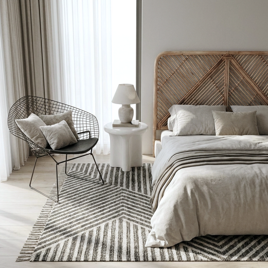 KIKI Bed Headboard Bedhead Rattan - Queen