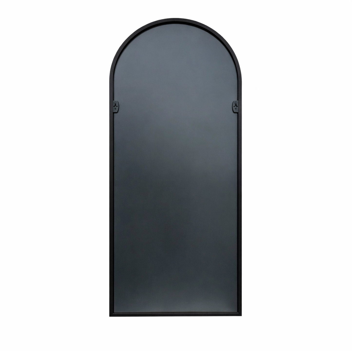 Halo Arched Floor Length Mirror – Black | Statement Mirror by Interior Ave
