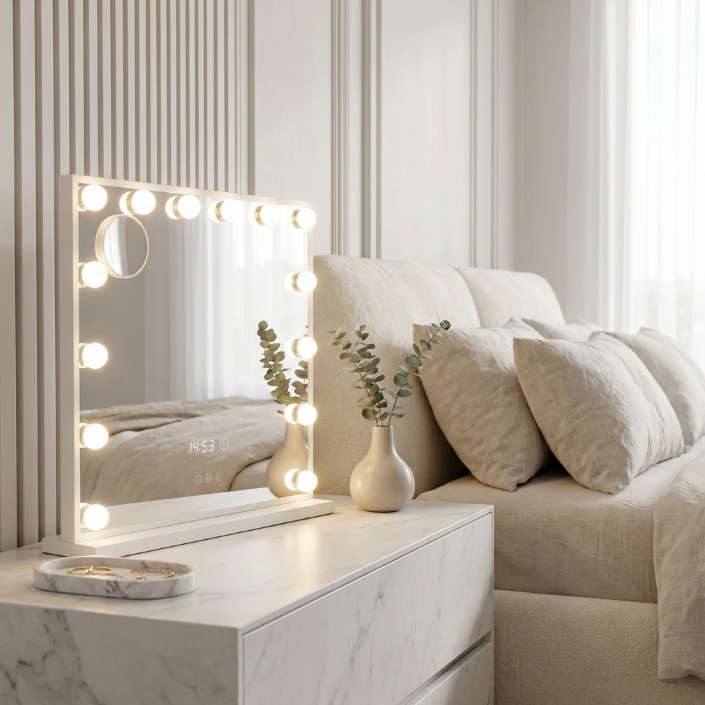 Hollywood Vanity Makeup Mirror Small by Interior Ave