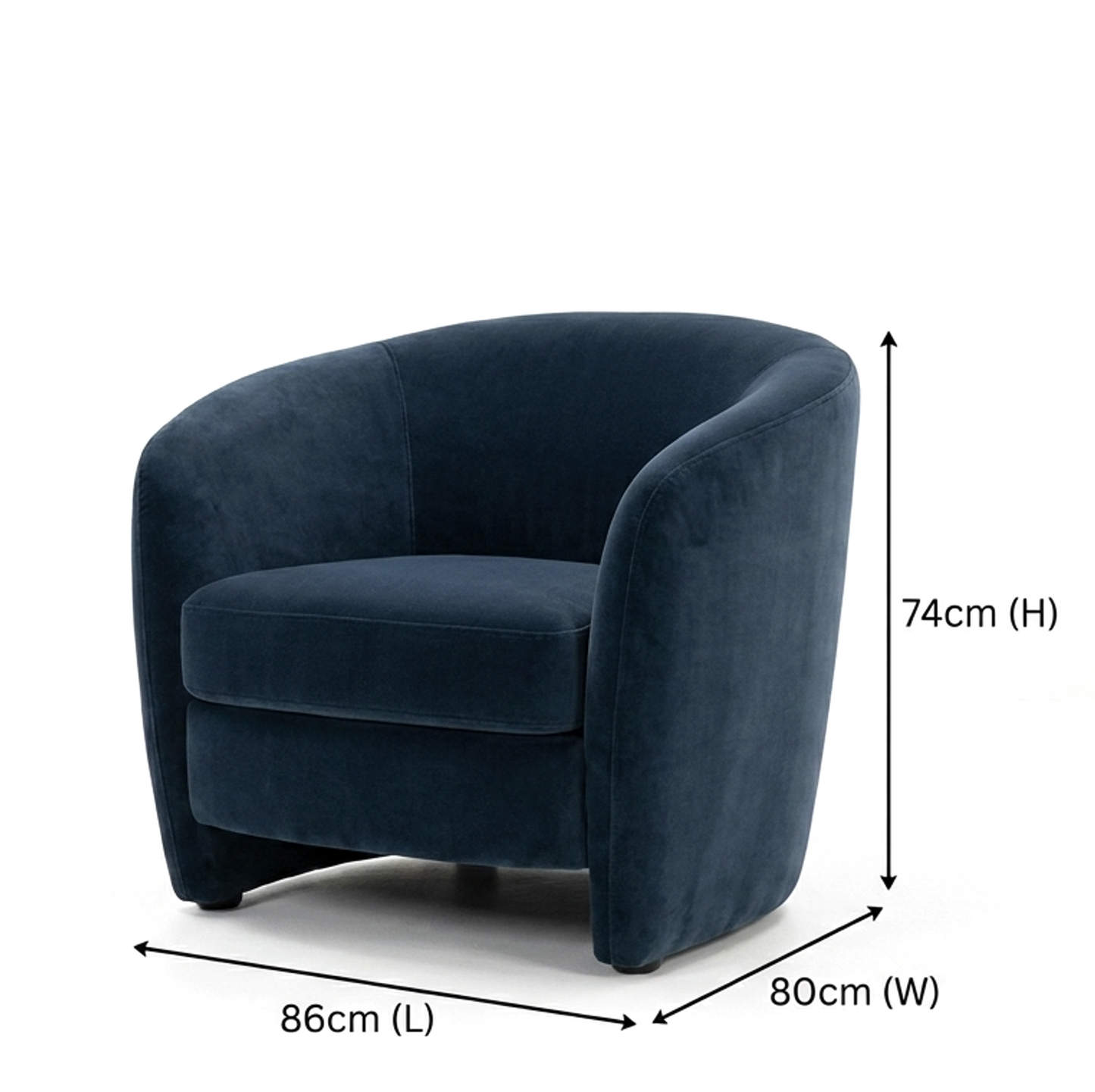 Marlowe Accent Chair - Ocean