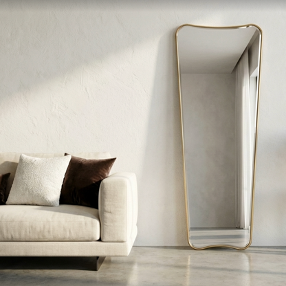 Pierre Gold Frame Decorative Wall Mirror