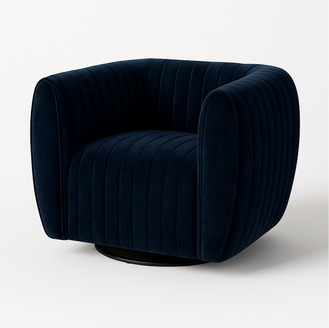 Havana Accent Chair - Indigo