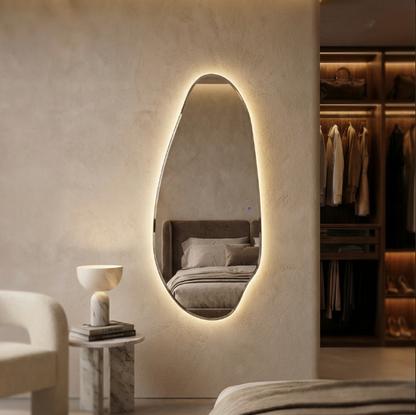 Jewel Irregular Illuminated Mirror - Statement Mirror by Interior Ave