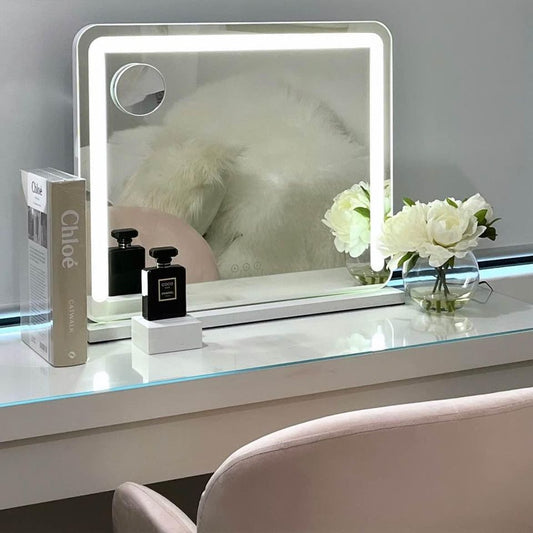 SLIMLINE HOLLYWOOD MAKEUP MIRROR - 50CM X 60CM