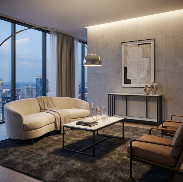 Monaco Coffee Table - White Marble Stone | Modern Coffee Table by Interior Ave