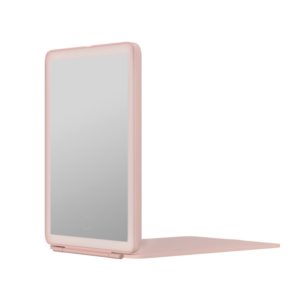 Compact Travel Makeup Mirror - Pink