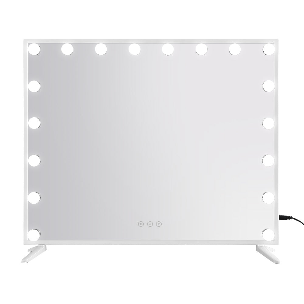 HOLLYWOOD GLAM FRAMED LED VANITY MAKEUP MIRROR - LGE