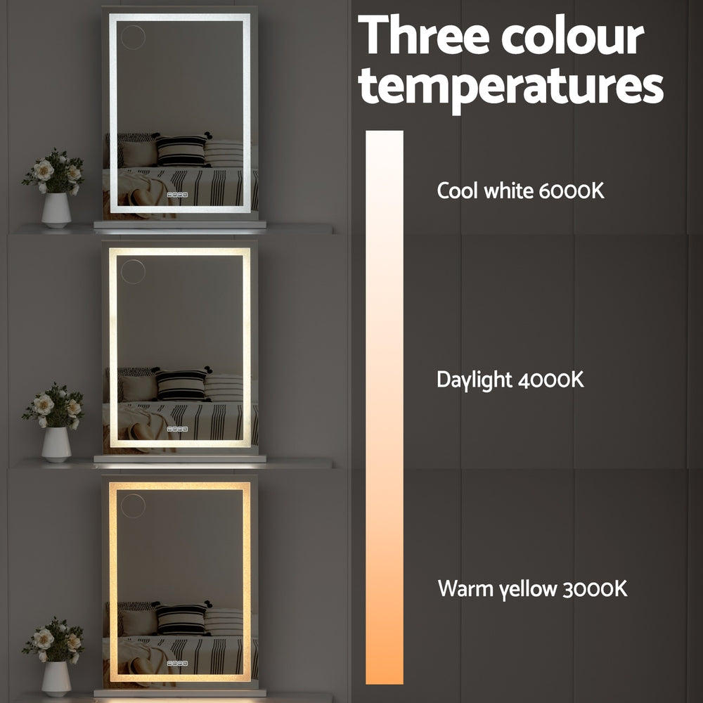 Crystal Tower Vanity Makeup Mirror - Bluetooth - XL