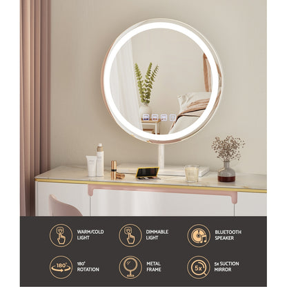 Lumi Round LED Vanity Mirror – 40cm