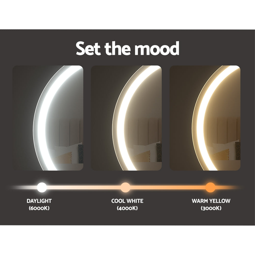 Lumi Round LED Vanity Mirror – 40cm