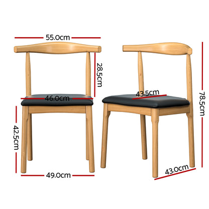 Hans Dining Chair - Black
