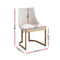 GIA BEIGE DINING CHAIR - SET OF TWO