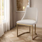 GIA BEIGE DINING CHAIR - SET OF TWO