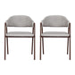 CAMILLE GREY CHAIR - SET OF TWO