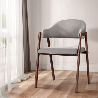 Camille Grey Chair - Set of Two – luxury accent chair by Interior Ave