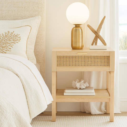 Marilyn Bedside Table - Oak