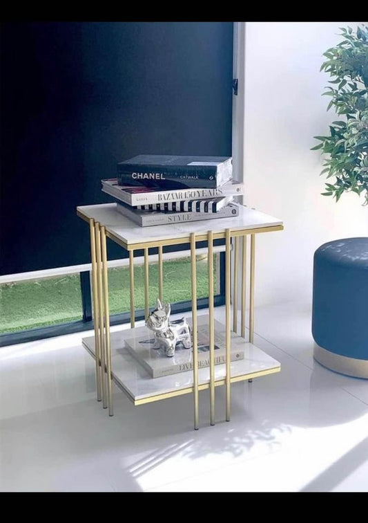 Gold Side Table