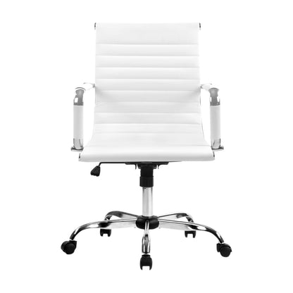 Vero Office Chair - White – luxury accent chair by Interior Ave