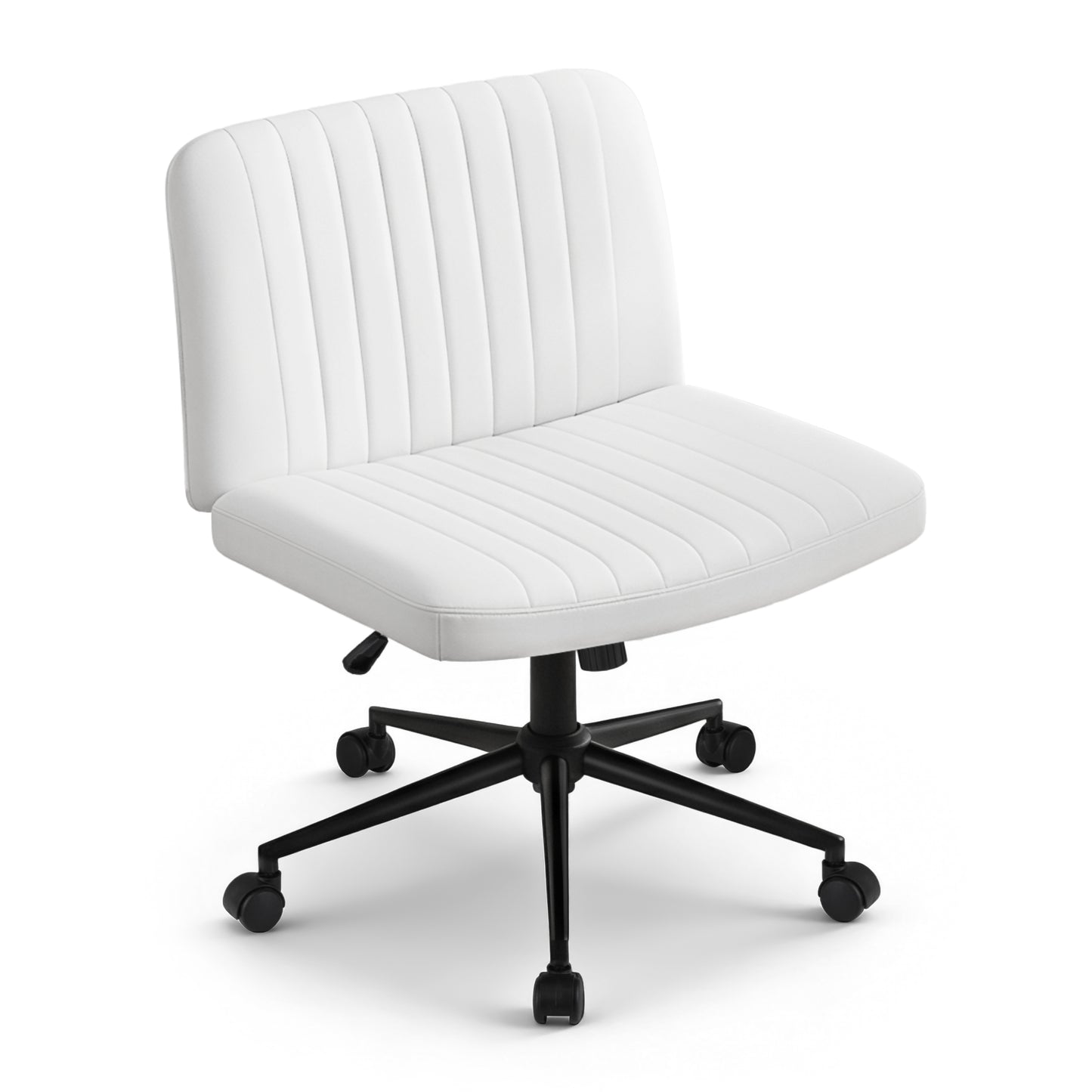 Cosmo Armless Office Chair – White