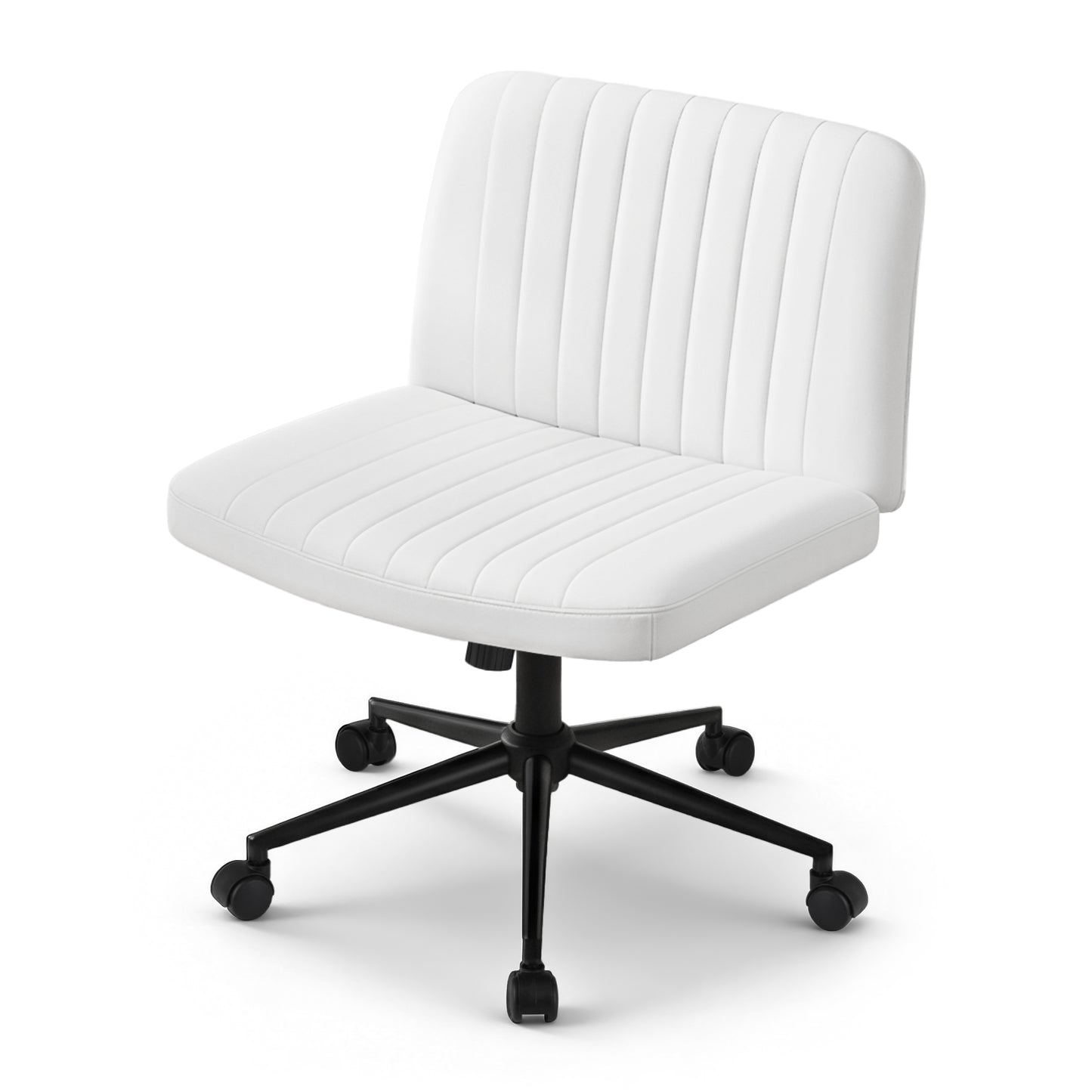Cosmo Armless Office Chair – White