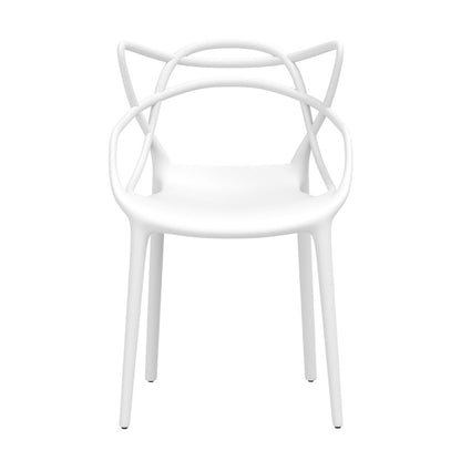Zephyr Outdoor Chair - White - Set of Four