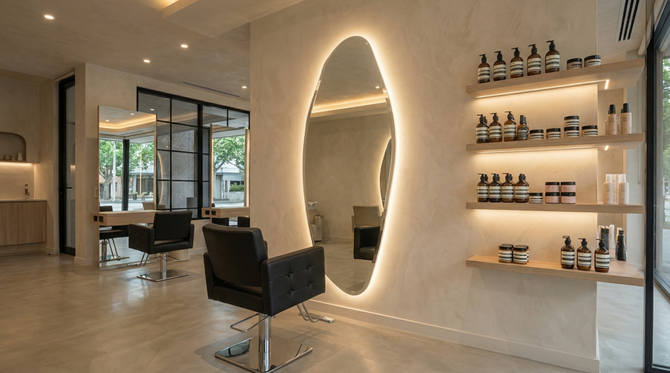 Opal Irregular LED Full Length Mirror | Statement Mirror by Interior Ave