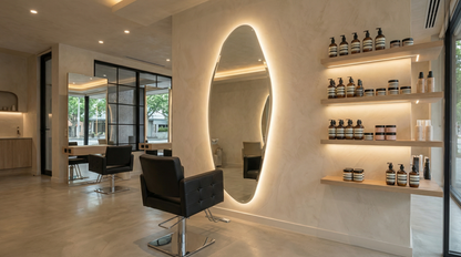 Opal Irregular LED Full Length Mirror | Statement Mirror by Interior Ave