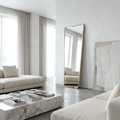 Pierre Gold Frame Decorative Wall Mirror