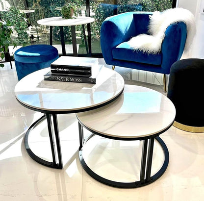 Premier Nested Coffee Table Set - Black