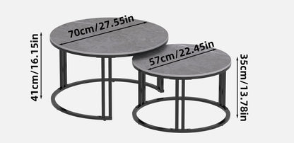 Premier Nested Coffee Table Set - Black