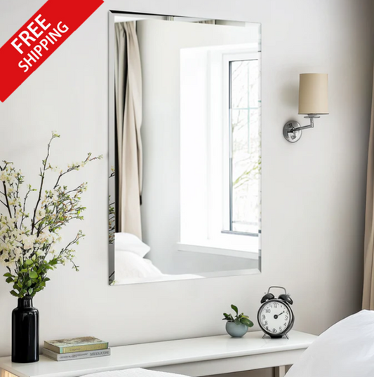 Regent Frameless Wall Mirror – Designer mirror by Interior Ave