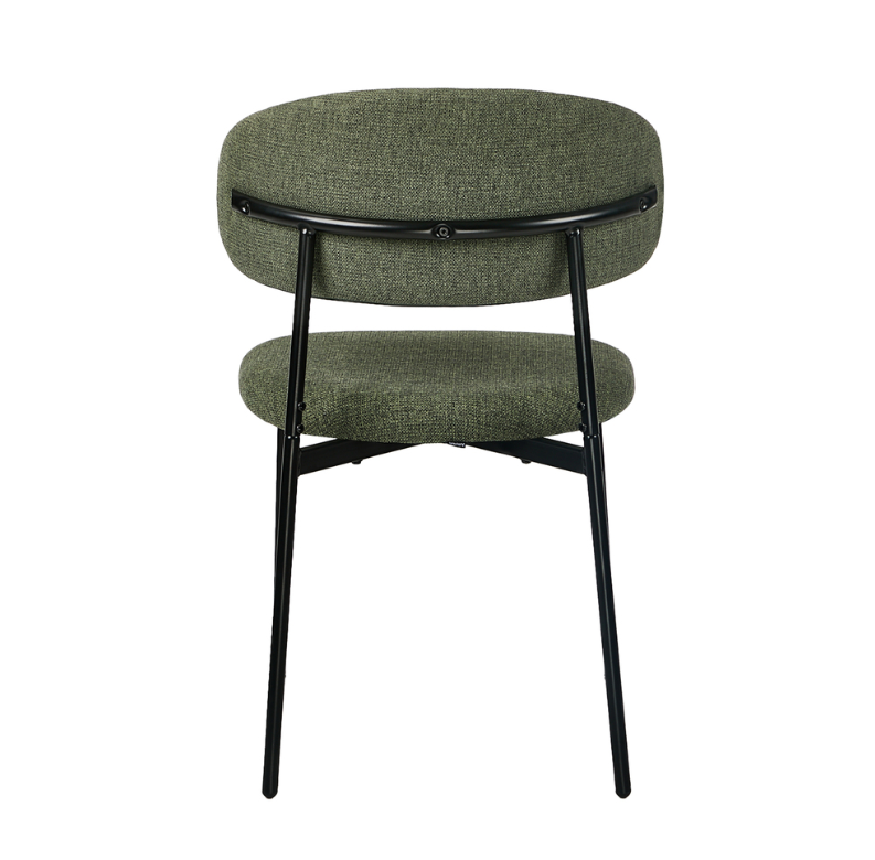 Seraphina Fabric Dining Chair - Olive Green | Stylish Dining Chair by Interior Ave