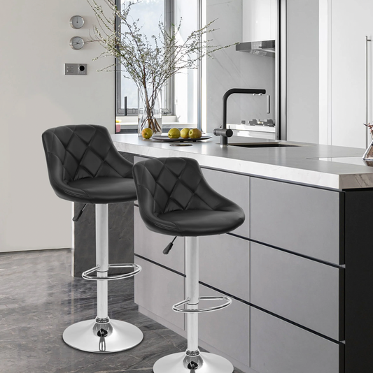 Merlo Bar Stool - Black (Set of 2)