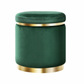 GIA GREEN VELVET STOOL