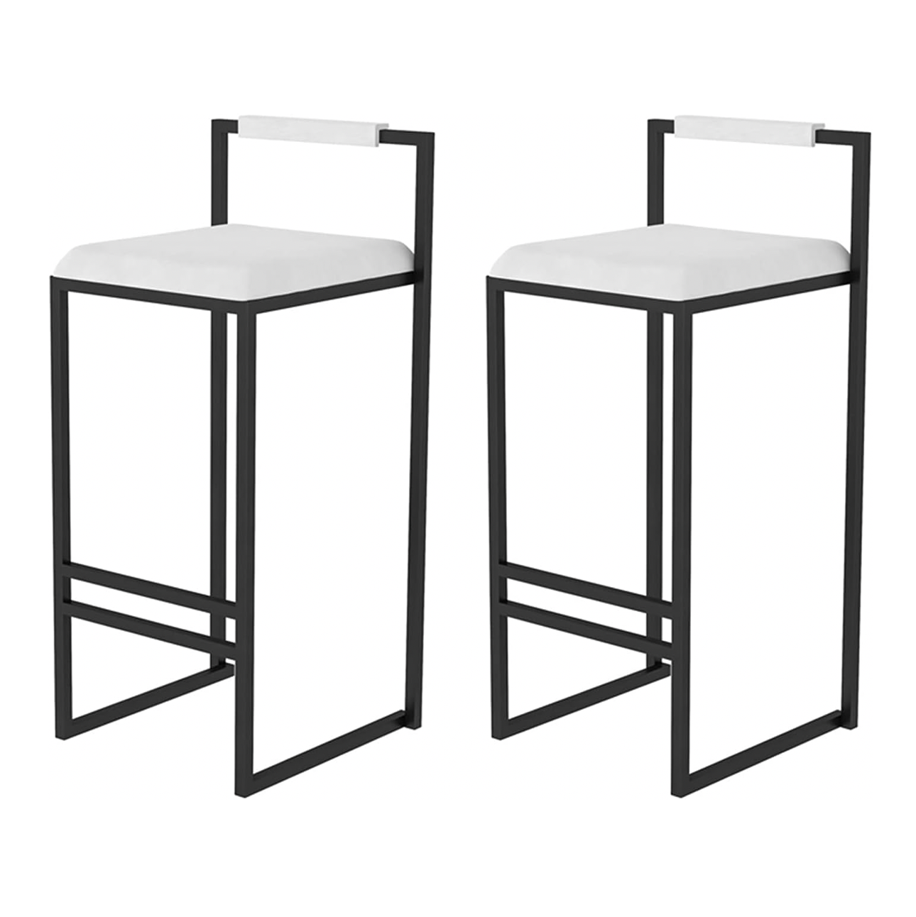 LA MAISON VELVET BAR STOOLS - Set of 2