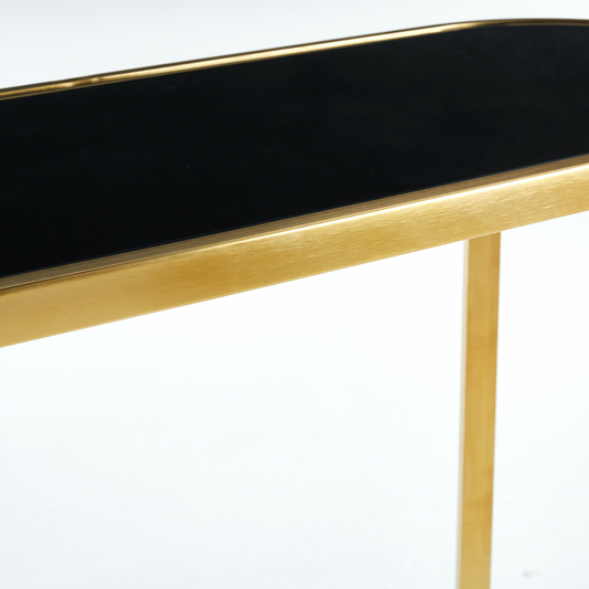 GISELLE BLACK CONSOLE TABLE